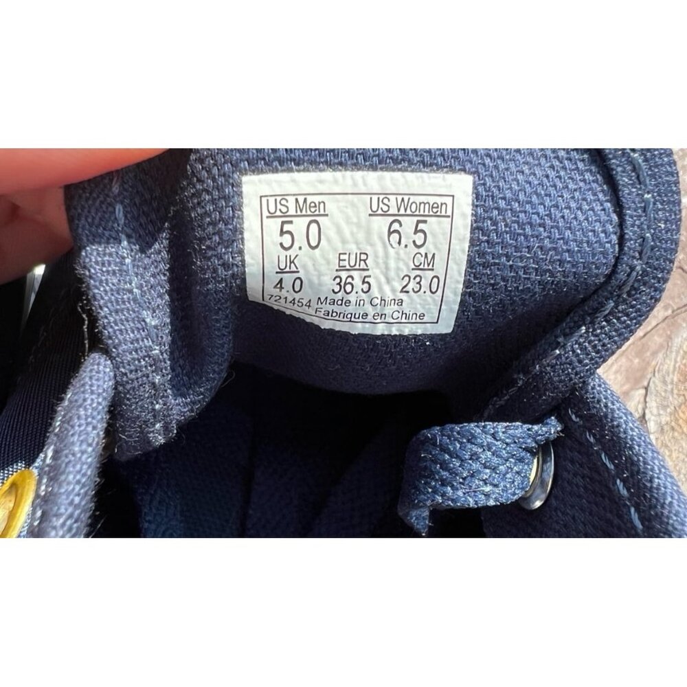 Vans Era SB Men's / Women's Blue & Gold Skateboard Shoes Size Men 5 Women 6.5 - Picture 6 of 6